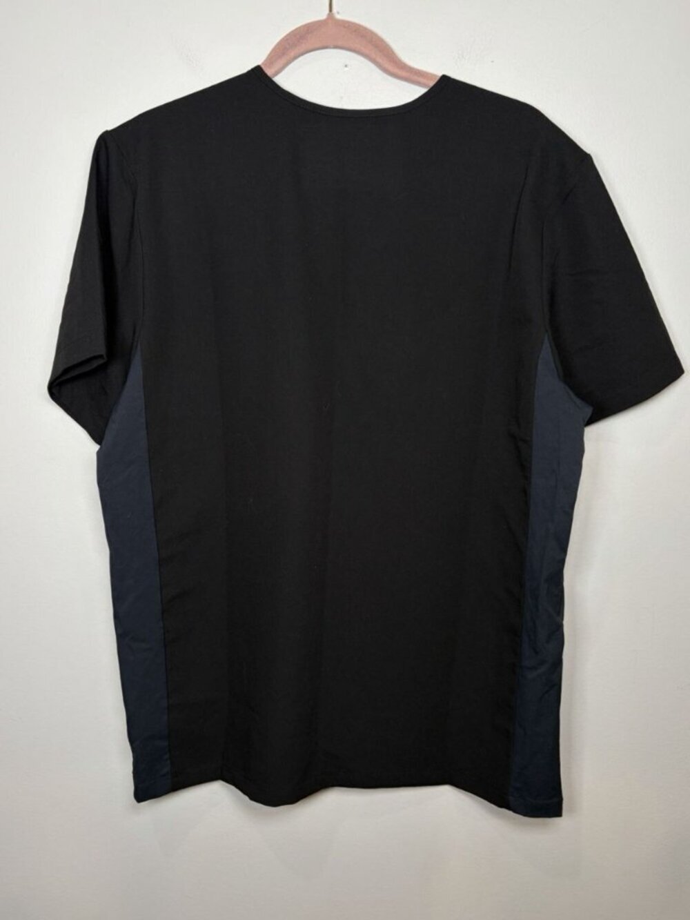 Figs Catarina Scrub Top Womens Large One Pocket BlackHealthcare Nurse - Picture 7 of 7
